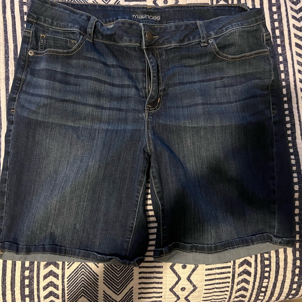 Maurice’s size 20 Jean shorts